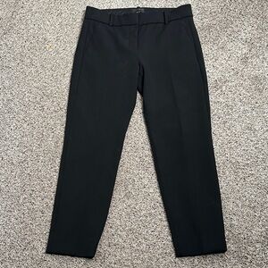 J crew Cameron Black Dress Pants size 6 office, career, work, classic